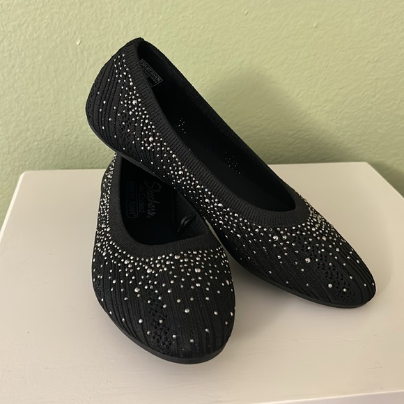 Skechers Cleo Glitzy Daze Flats size 7.5 - Picture 7 of 8